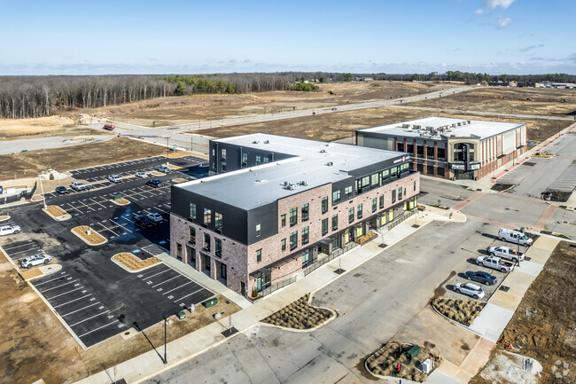 Aerial - Hilltop Lofts- Utilities Included