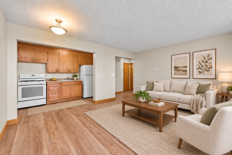Staged Living Room
