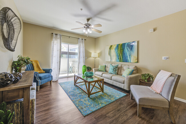 Model Living Room - Gables Oak Creek Apartments