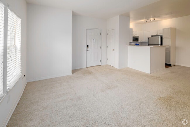 B1 - 2BR, 2BA - 1,092SF - Living and Dining room