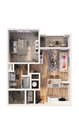 Botanic at Ingleside - A1A Floor Plan