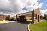 front of building