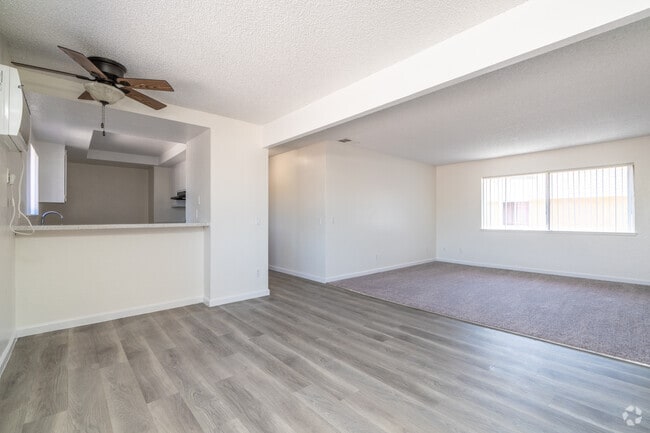 2BR, 1BA - 1025SF - Living room 1