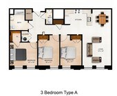 Typical 3 Bedroom Layout