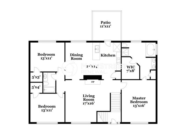 5 Bedroom Pet-Friendly Home in Stockbridge, GA with Main Street Renewal