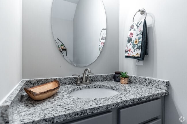 2BR, 2.5BA - Willow - 1,154SF - Half Bathroom