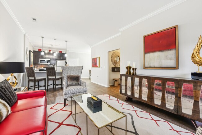 Living Room | Synergy Floorplan 2 Bed 2 Bath 1096 sf