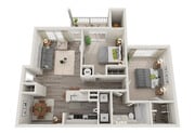 Emerson Renovated floor plan Windsor at Fairlakes