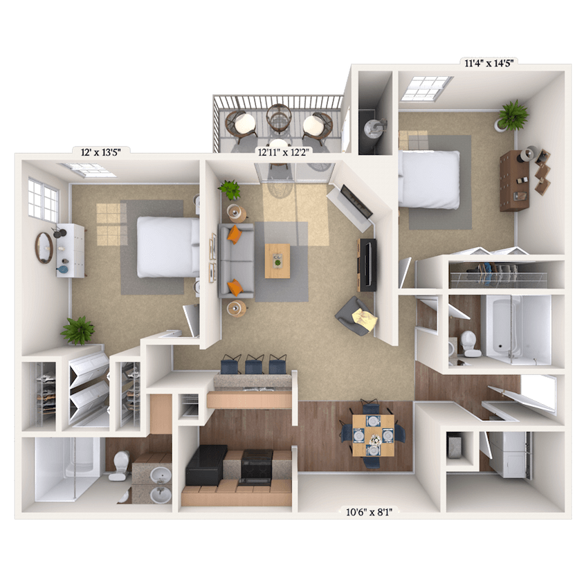 Floor Plan - The Preakness