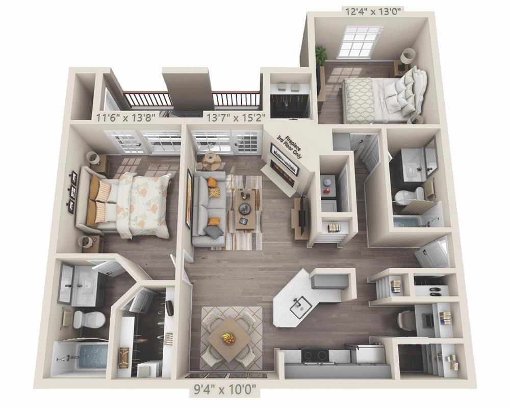 Floor Plan - Plan B2B