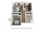 Una habitación, un baño