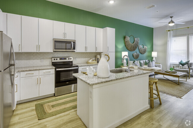 Model Home & Kitchen - The Gray Apartments