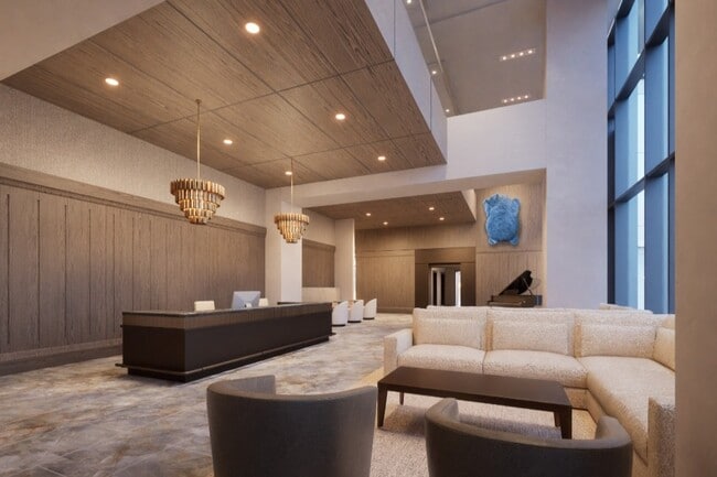 Vestíbulo con servicio de conserjería las 24 horas - BLVD Haley