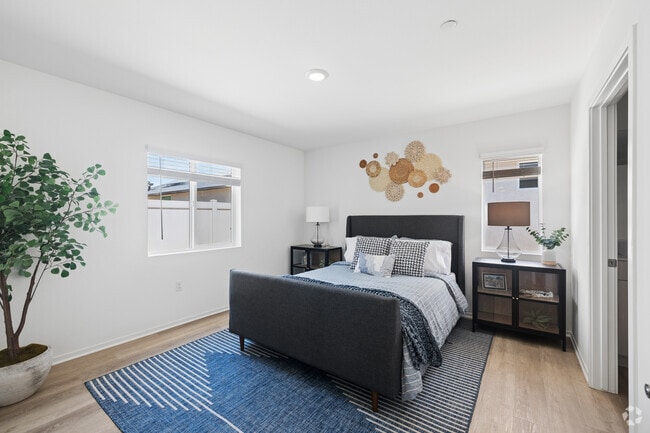 3BR, 2BA - 1,292SF - Bedroom