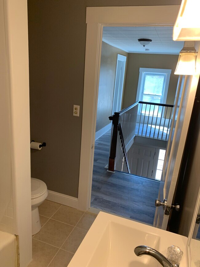Bath to hallway - 2 Lawrence St Unit 2nd floor