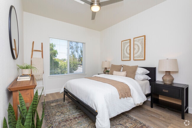 Spacious and sunny bedroom