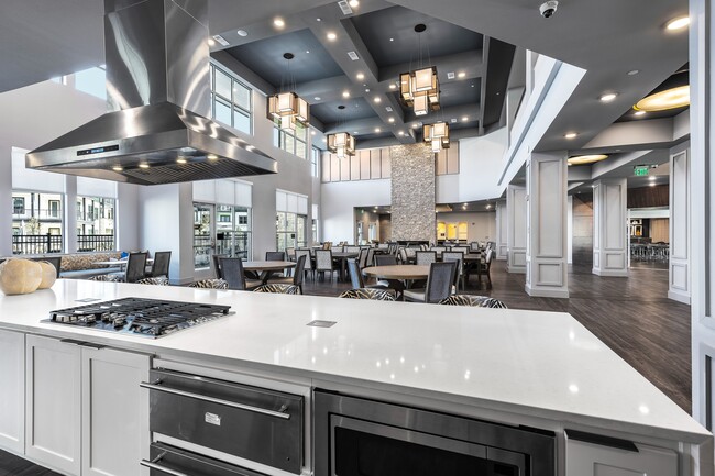 Community Clubroom - Larkspur at Creekside a 55+ Active Adult C...