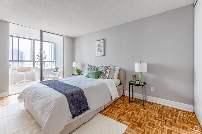1BR, 1BA - 739SF - Bedroom