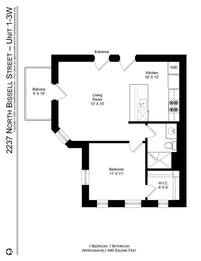 Photo - 2237 N Bissell St Unit 2W