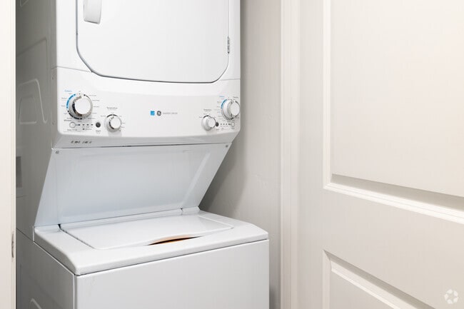 In-Unit Laundry | 1 Bed, 1 Bath Example Unit - 750-Square-Foot Apartment