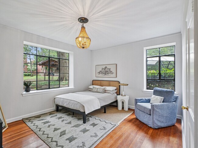 Plano de planta de Kingsley - Dormitorio - Cameron Court Apartments