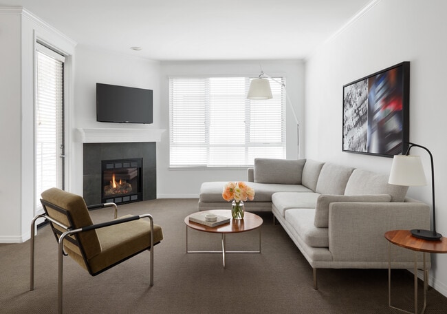 Living Area - AKA Beverly Hills Furnished Residences