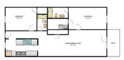 2 Bedroom Garden