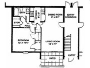 1BR/1BA