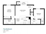 2 Bedrooms, 2 Baths