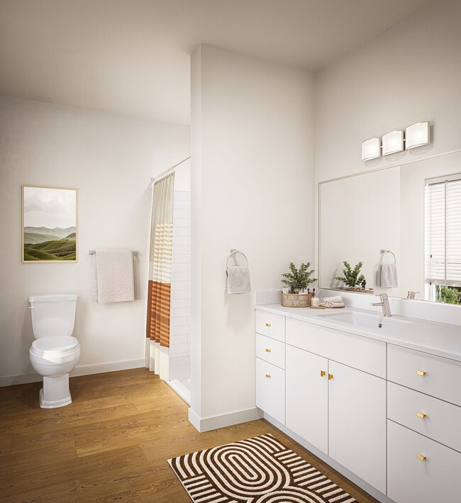 This image is a depiction of the new Princeton Wilmington Apartments, rendered digitally. - Princeton Wilmington