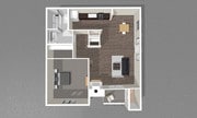1 BED / 1 BATH