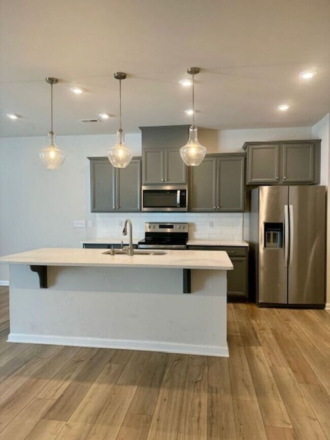 Photo - 3BR/2.5BA w/ Quartz Kitchen + Garage in North Charlotte