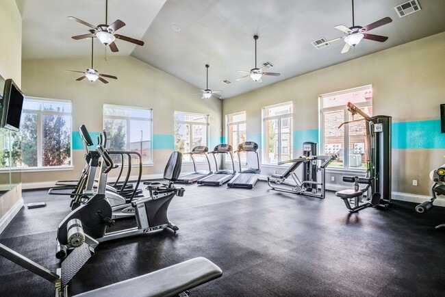 Fitness Center with Training Equipment