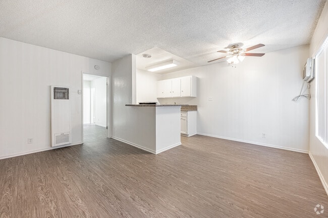 1BR, 1BA - 595SF - Living Room - Woodruff Village