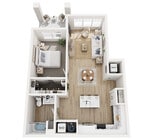 Floor Plan 1A | Seasons at Elgin | Apartments in Elgin, IL