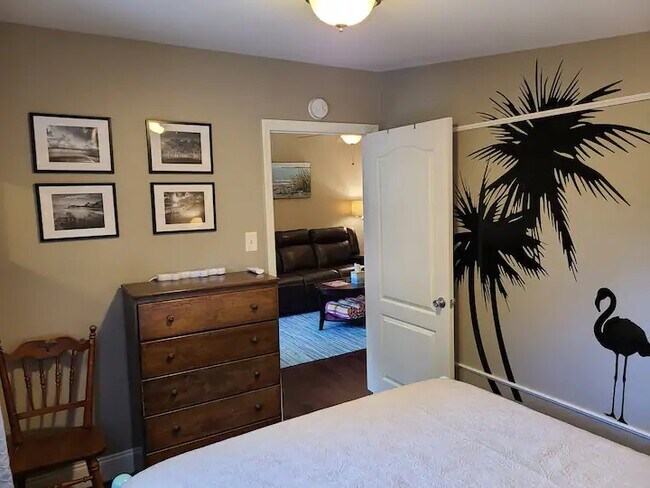 Main bedroom view to living room - 3050 York St S