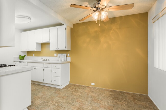 Kitchen and dining area