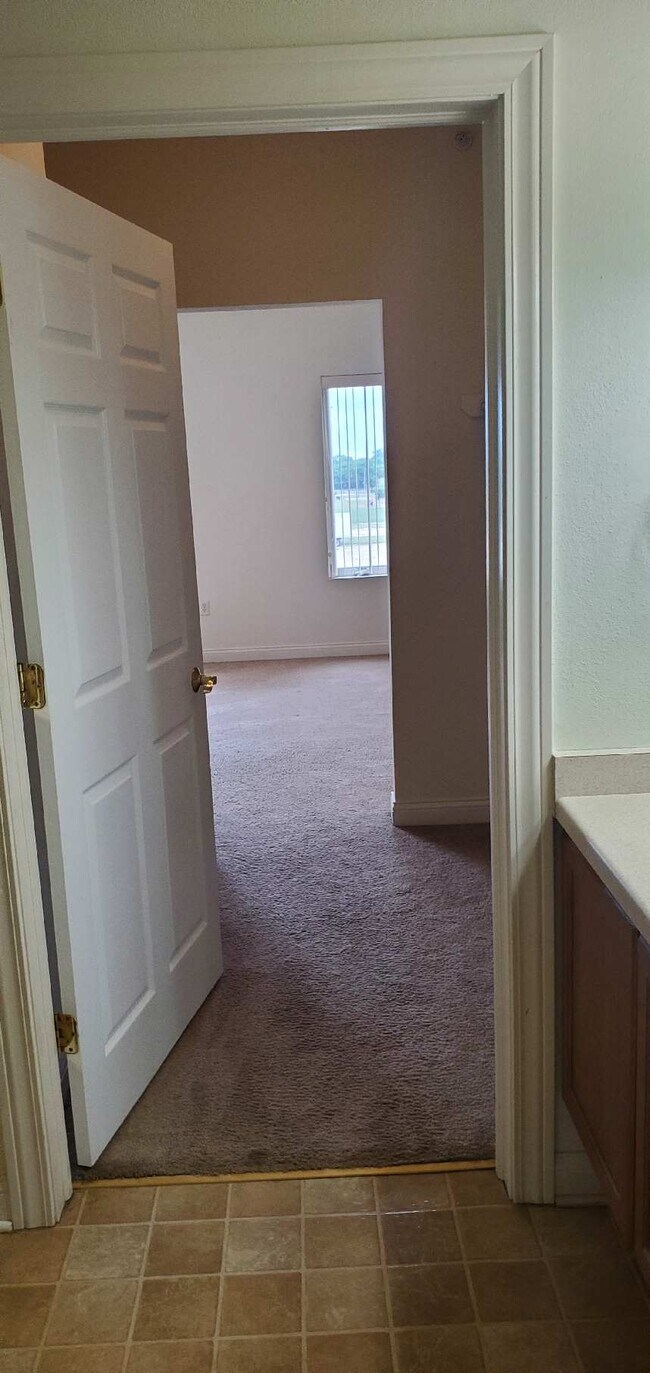 Bathroom to walk in closet