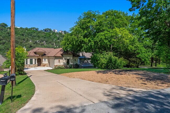Lake Austin Mediterranean Retreat with Private Boat Dock & Panoramic Water Views