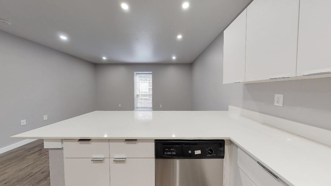 Quartz Counters - Junius Place Apartments