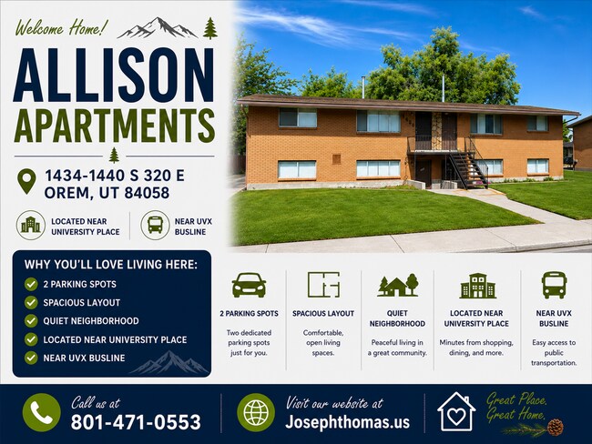 Building Photo - 2 Bedroom 1 Bath Orem Apartment Unit 1444