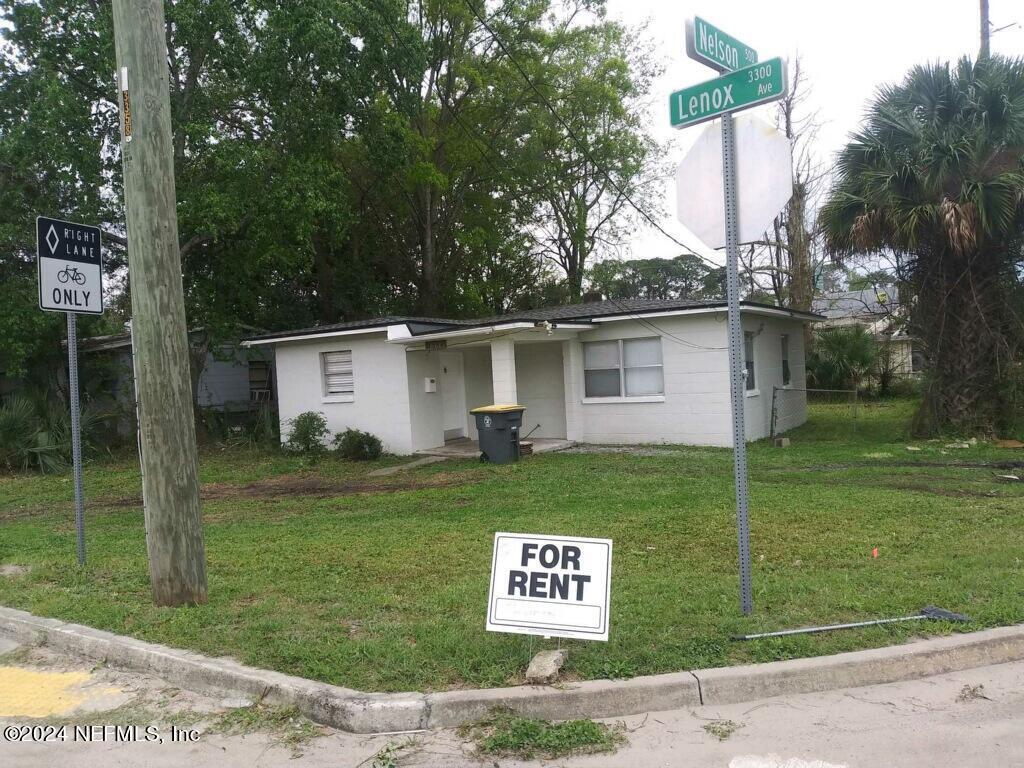 3356 Lenox Ave House House Rental in Jacksonville, FL