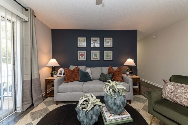 Spacious living room