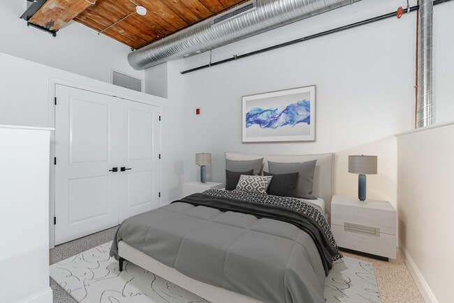 1 BR, 1BA loft AE floor plan