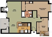 2BR/1BA