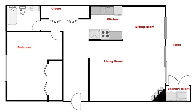 Photo - Spacious and Bright Escondido 1 Bed 1 Bath... Unit 104