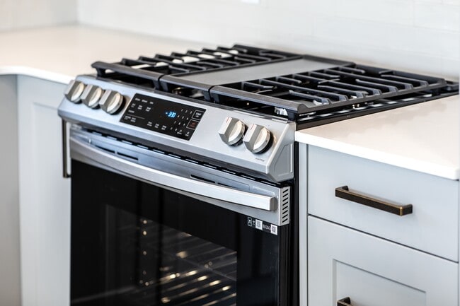 Stainless steel appliances