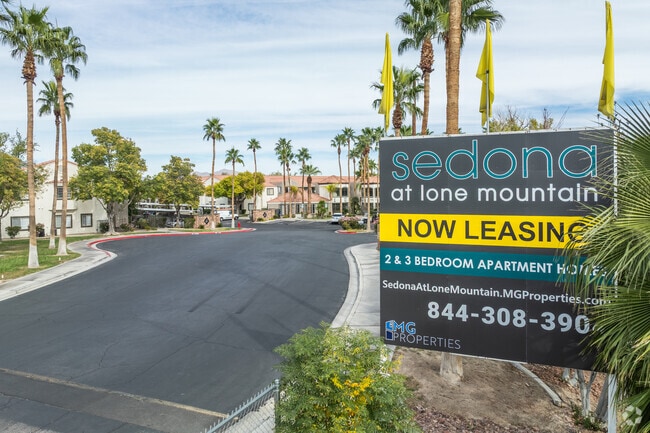 Entrance of Property - Sedona at Lone Mountain Apartments