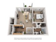 1 Bedroom | 1 Bath | 720 SF