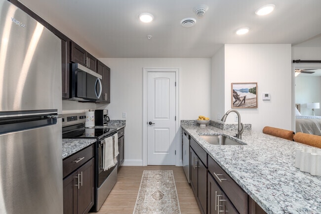 2BR, 2BA - 1,250SF - Kitchen - The Residences at LeMoyne Manor